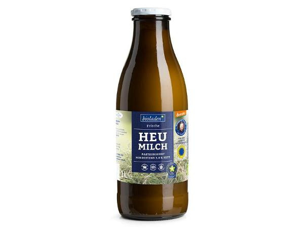 Produktfoto zu b*Demeter Heumilch Kuh & Kalb 3,8%, Flasche