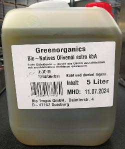 Produktfoto zu green Olivenöl nat. extra 5 l