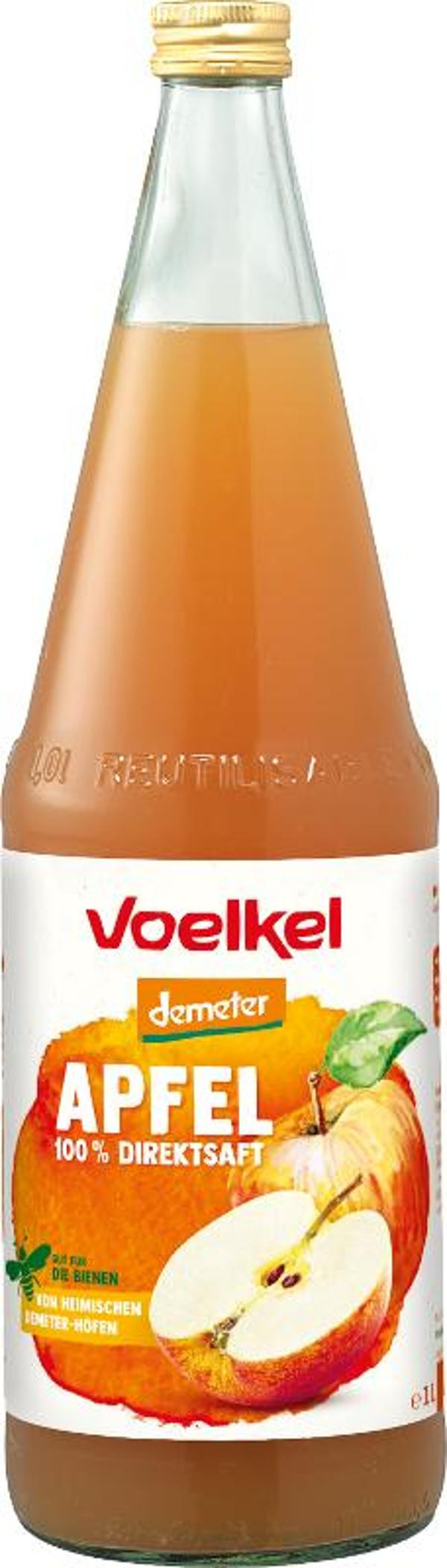 Produktfoto zu Apfelsaft, 1l  Demeter