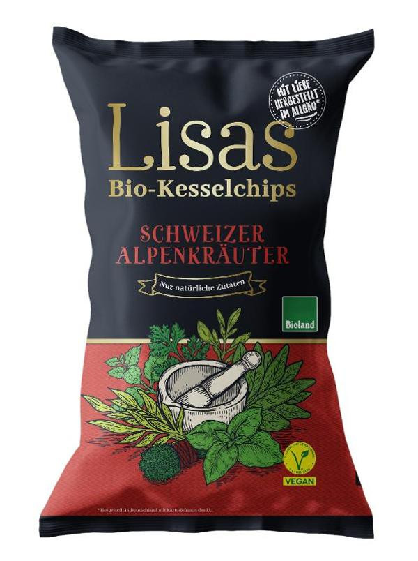 Produktfoto zu Kesselchips Alpenkräuter