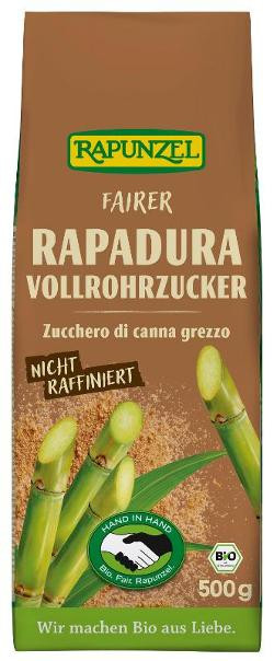 Produktfoto zu RAPADURA Vollrohrzucker 500g