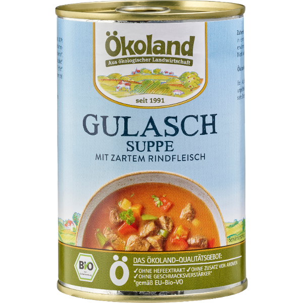 Produktfoto zu Gulaschsuppe 400 ml