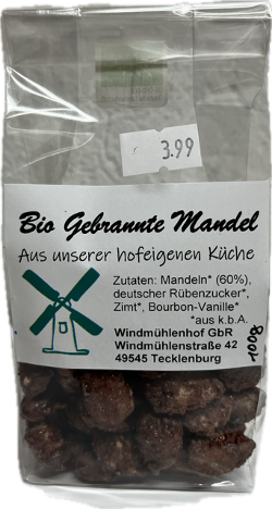 Produktfoto zu Gebrannte Mandeln 100 g