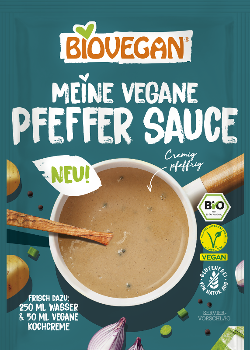 Produktfoto zu Meine Vegane Pfeffersauce