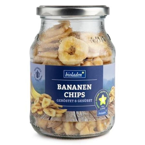 Produktfoto zu b*Bananenchips geröstet & gesüßt