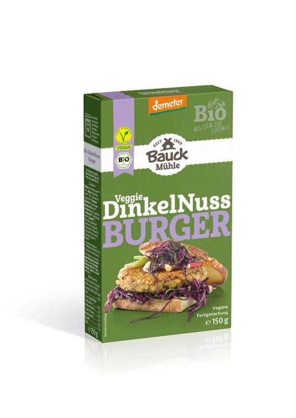 Produktfoto zu DinkelNuss Burger