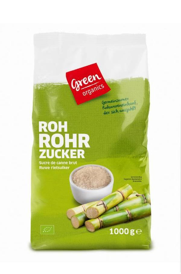 Produktfoto zu green Rohrzucker 1000g