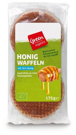 Produktfoto zu green Honigwaffeln